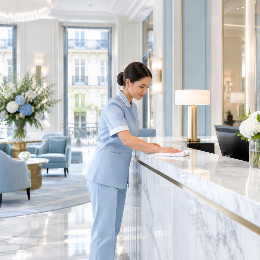 Nettoyage pour hôtels et hébergements — Kariclean Service